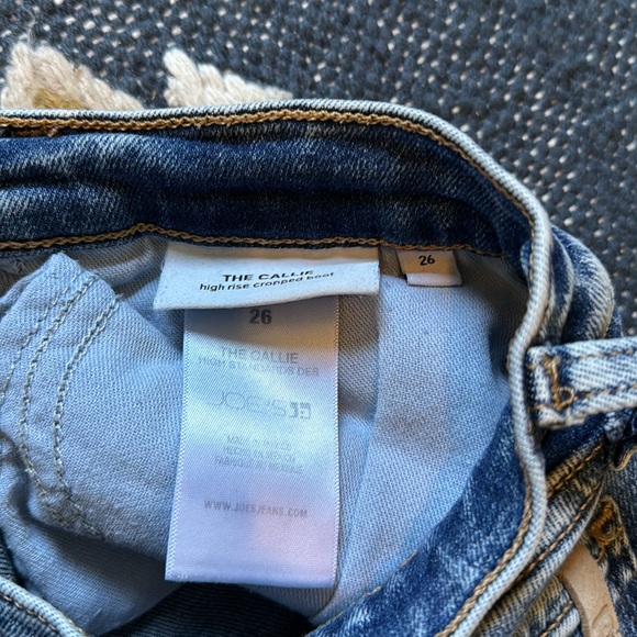 Joe’s Jeans The Callie High Rise Cropped Bootcut Jean - Picture 14 of 15